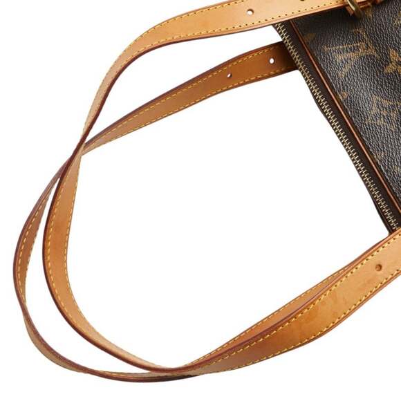 LOUIS VUITTON Brown Monogram Leather Bag - Picture 9 of 14